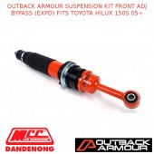 OUTBACK ARMOUR SUSPENSION KIT FRONT ADJ BYPASS (EXPD) FITS TOYOTA HILUX 150S 05+